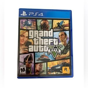 Grand Theft Auto V Premium Online Edition PlayStation 4 PS4 CIB w/ Map - GTA 5